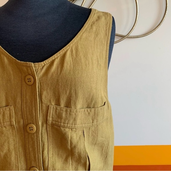 Jackson Rowe tie front tank top - Picture 2 of 6